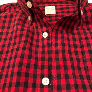 Crew cuts boys 6/7 red shirt